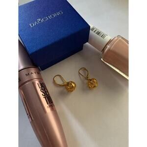 925 Sterling Silver Heart Dangle Drop Stud Earrings for Women Jewelry